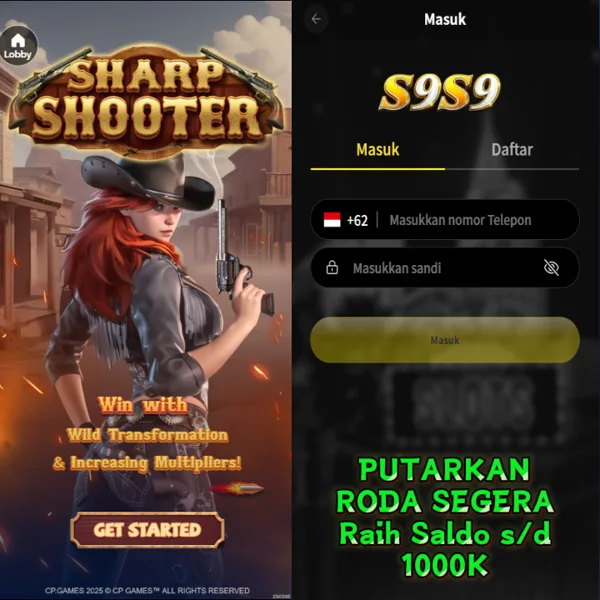 S9S9 Bonus Member Baru 100%