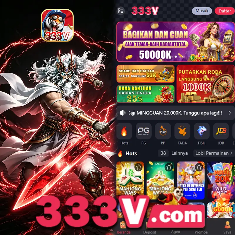 333V APK Resmi Unduh Indonesia